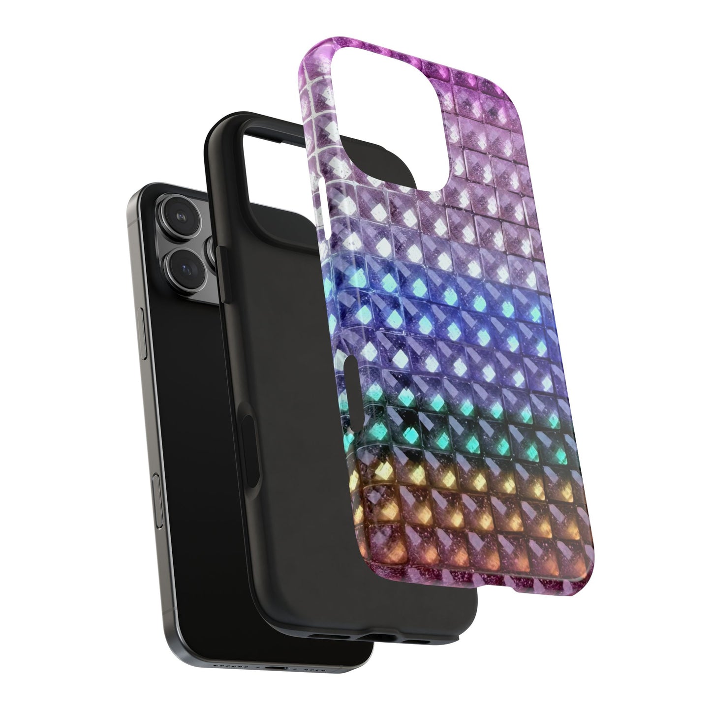 "multicolor studs" airbrush iPhone case