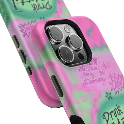 MagSafe "matcha!" airbrush iPhone case