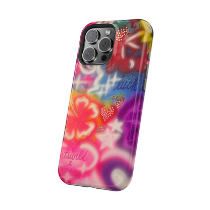 MagSafe „luck & luv“ Airbrush iPhone-Hülle