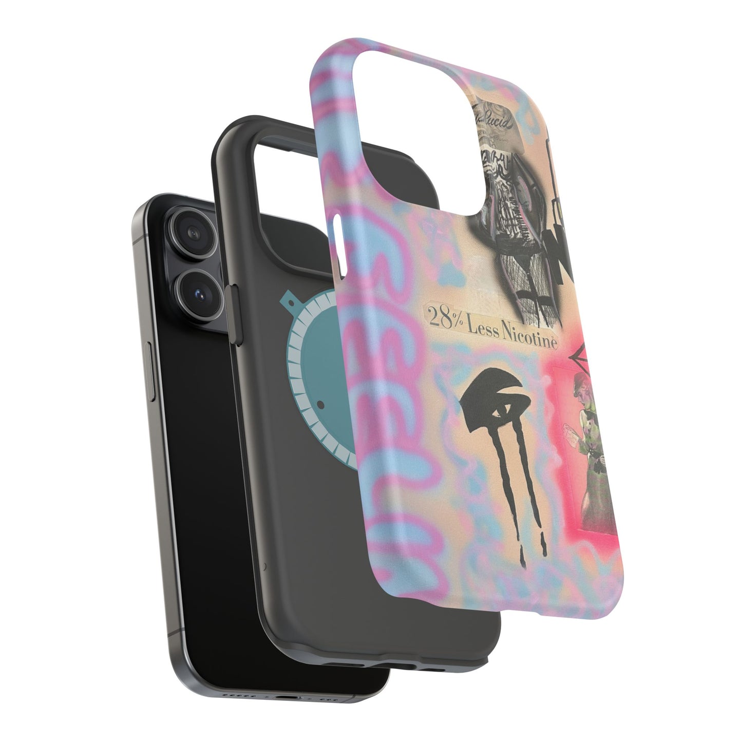 MagSafe "the feeling" airbrush iPhone case