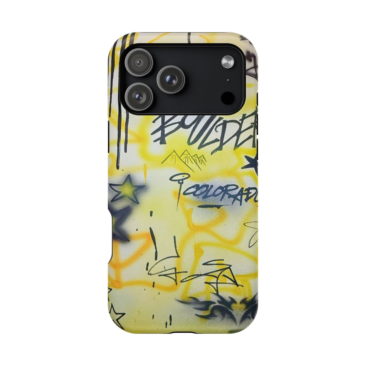 MagSafe "boulder" airbrush iPhone case