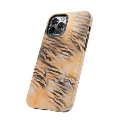 neutral tiger airbrush iPhone case