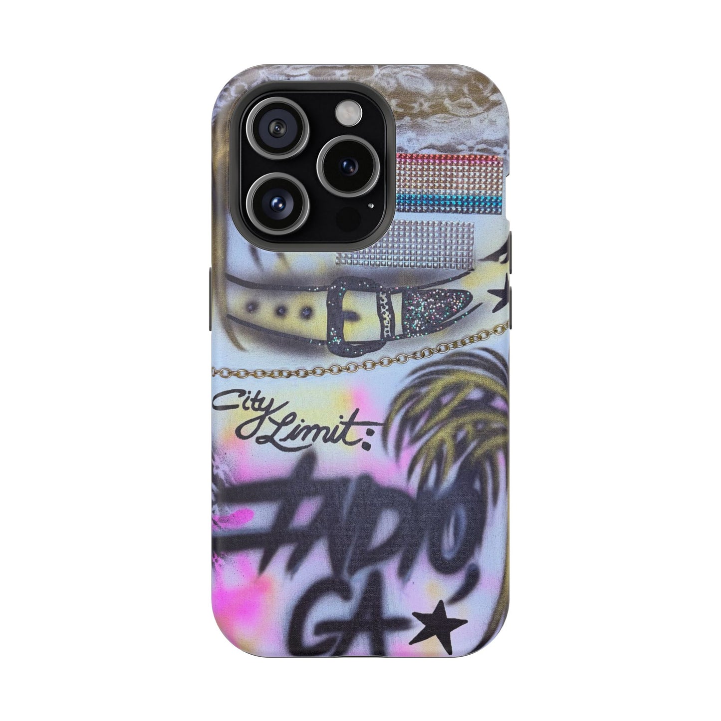 MagSafe "indio, ca" airbrush iPhone case