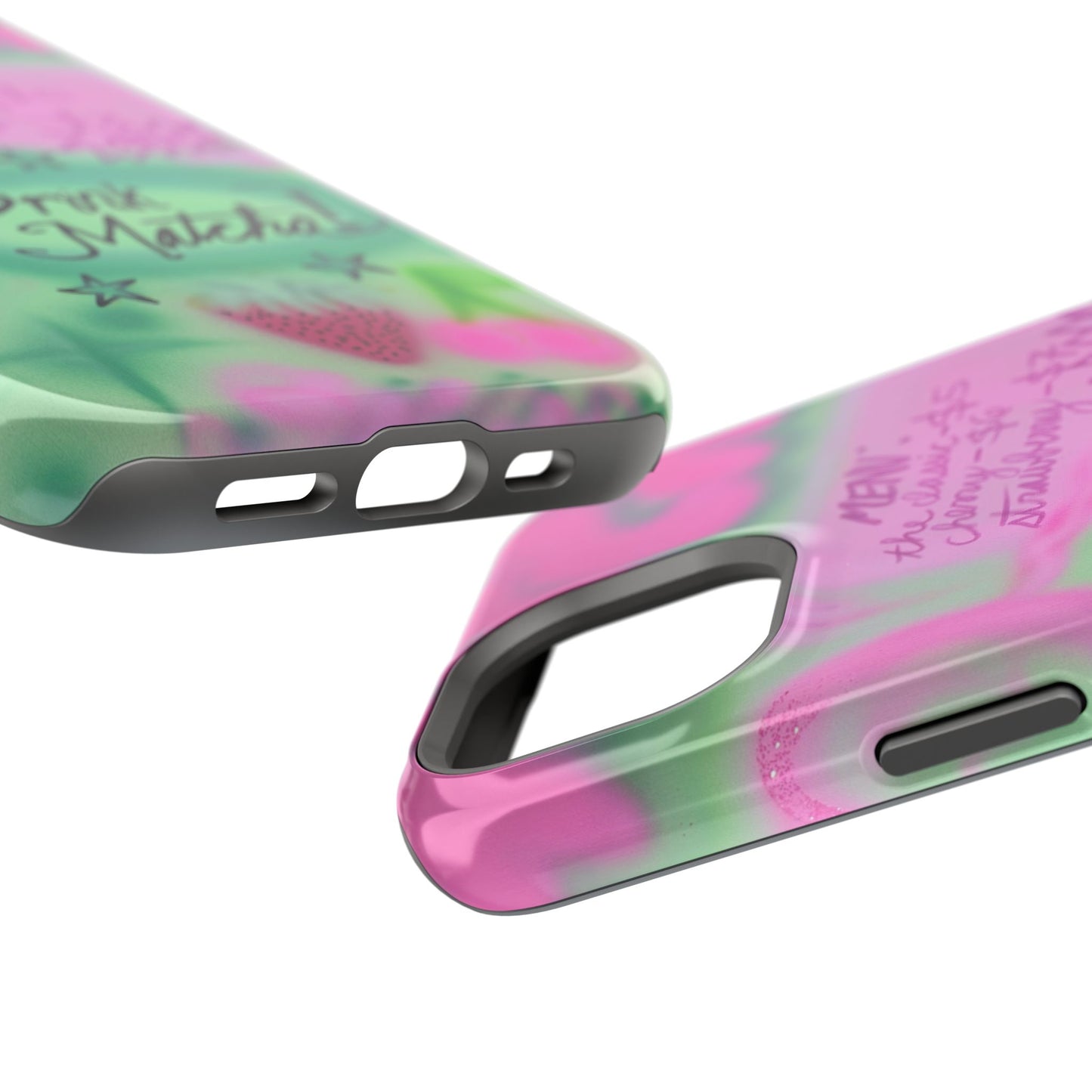 MagSafe "matcha!" airbrush iPhone case