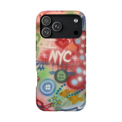 MagSafe "i <3 NYC" airbrush iPhone case