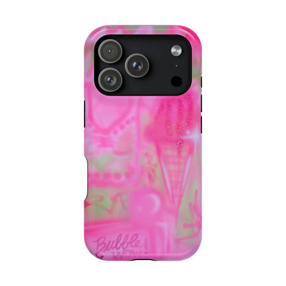 MagSafe "miami matcha" airbrush iPhone case