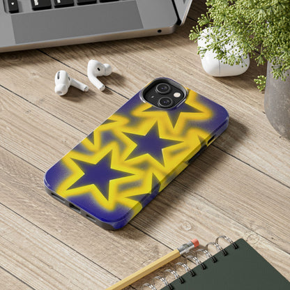 "cosmic crush" airbrush iPhone case
