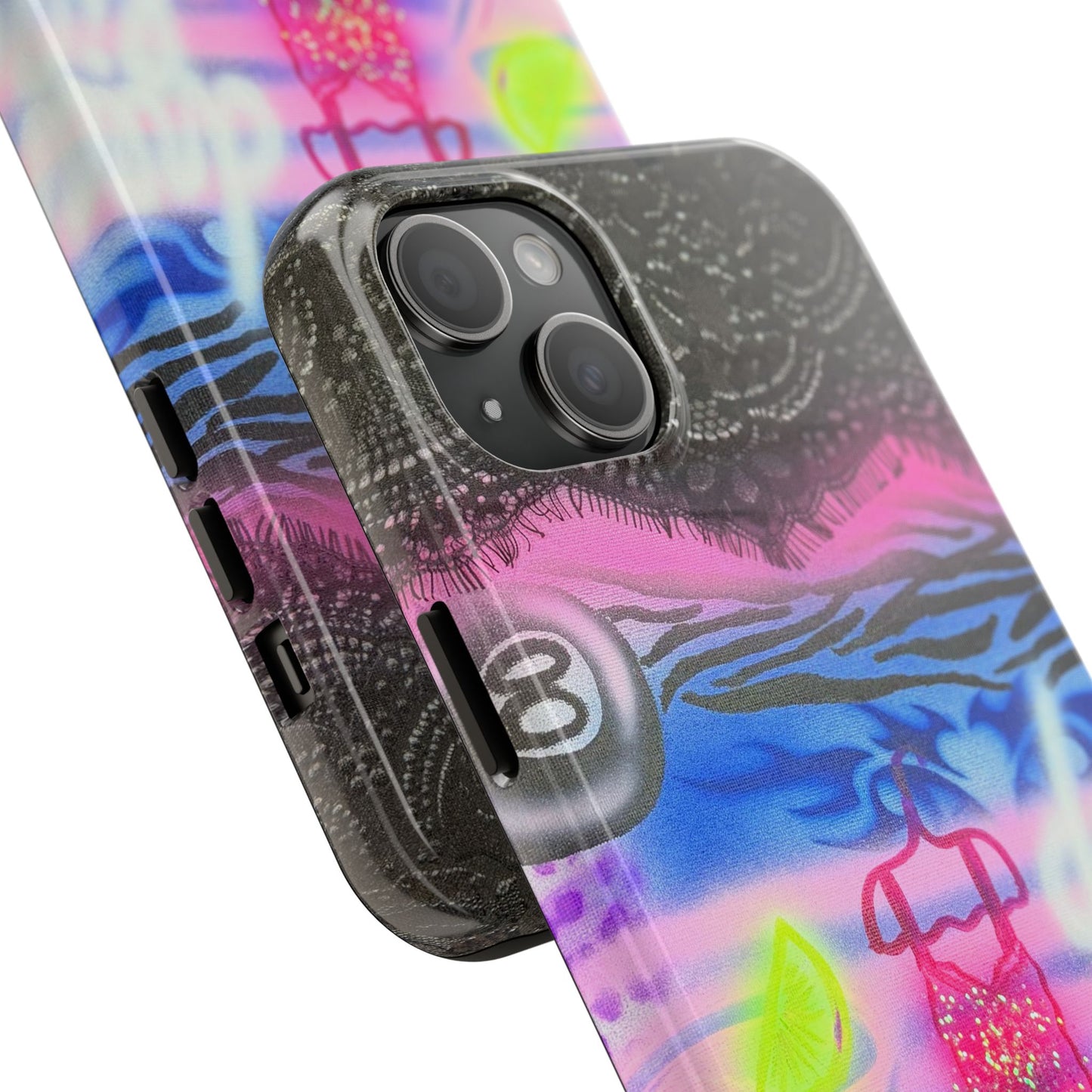 "dream life pt. 2" airbrush iPhone case