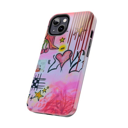 "cherry luvr" airbrush iPhone case
