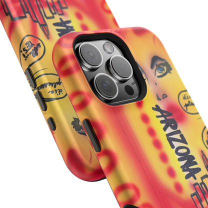 MagSafe "tempe, az" airbrush iPhone case
