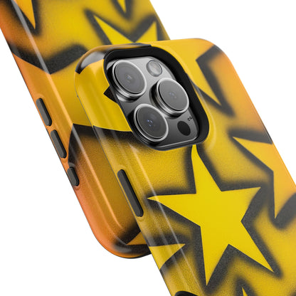 MagSafe „DU BIST EIN STAR!“ Airbrush iPhone Hülle