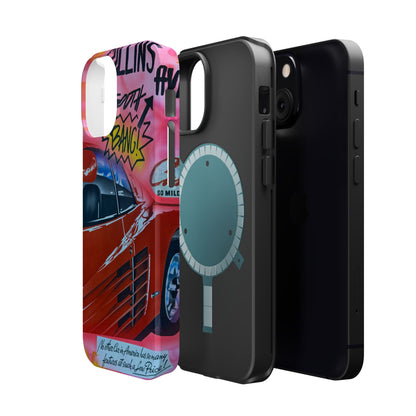 MagSafe "miami momentos" airbrush iPhone case