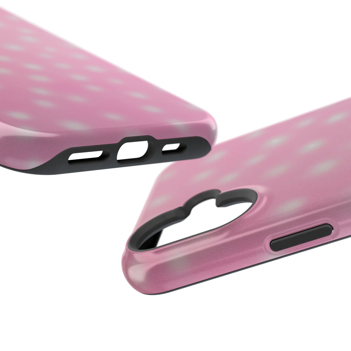 MagSafe "Erdbeerstrudel-Polkadots" Airbrush iPhone Hülle