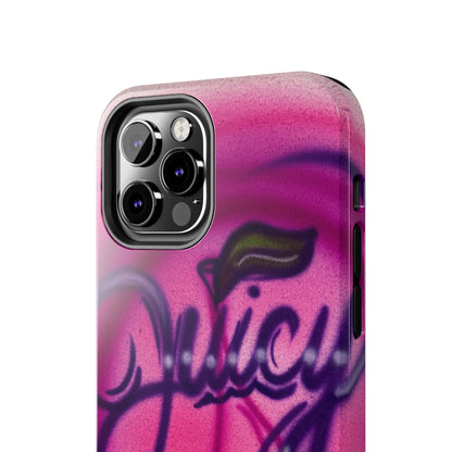 "juicy" airbrush iPhone case