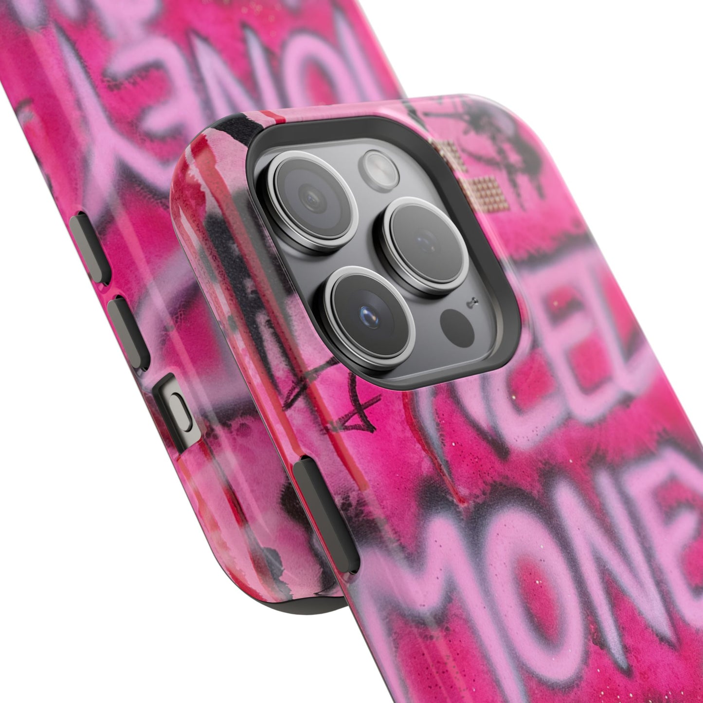 MagSafe "need $$ to shop" airbrush iPhone case