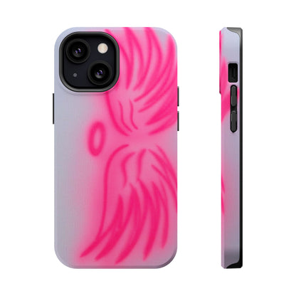 MagSafe "angel wings" airbrush iPhone case