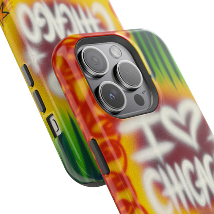 MagSafe "chicago" airbrush iPhone case