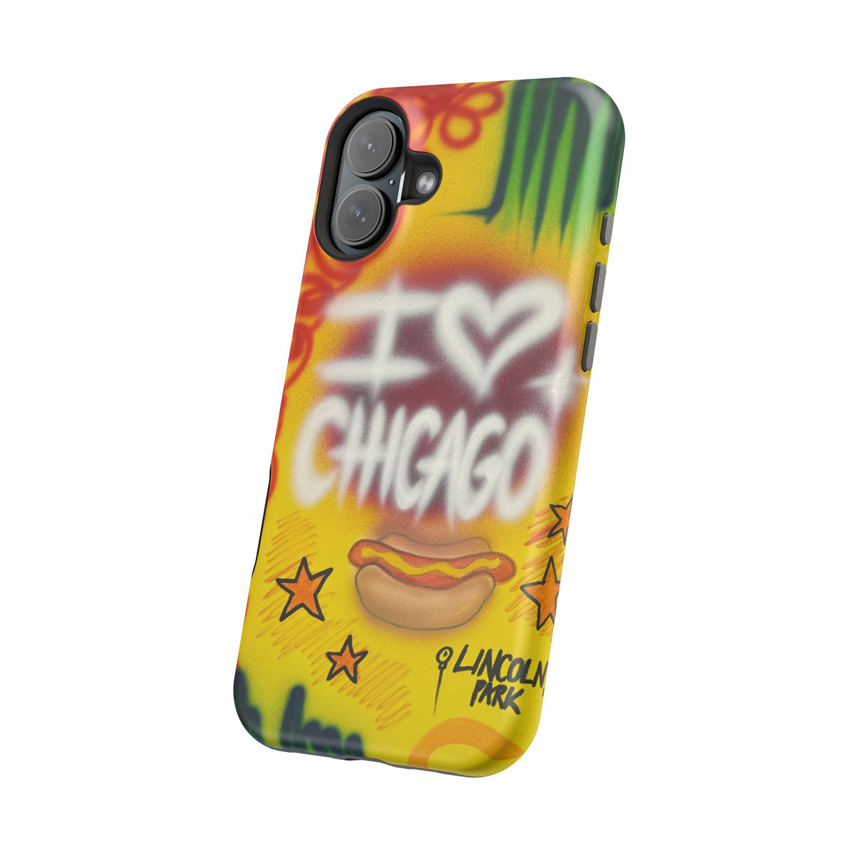 MagSafe "chicago" airbrush iPhone case