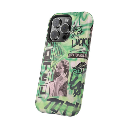 MagSafe "lust over luck" airbrush iPhone case