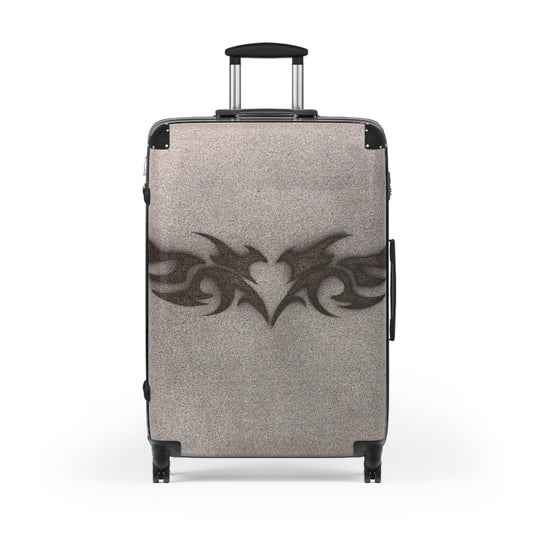 "black trampstamp" airbrush suitcase