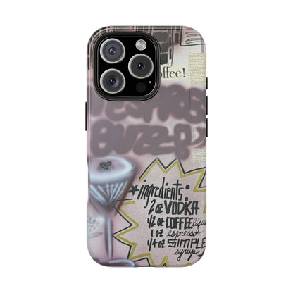 "espresso martini" airbrush iPhone case