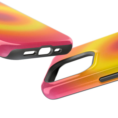 MagSafe "Pink Lemonade Aura" Airbrush iPhone Case