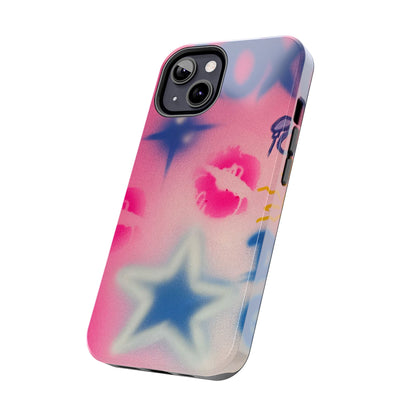 "star symbol" airbrush iPhone case