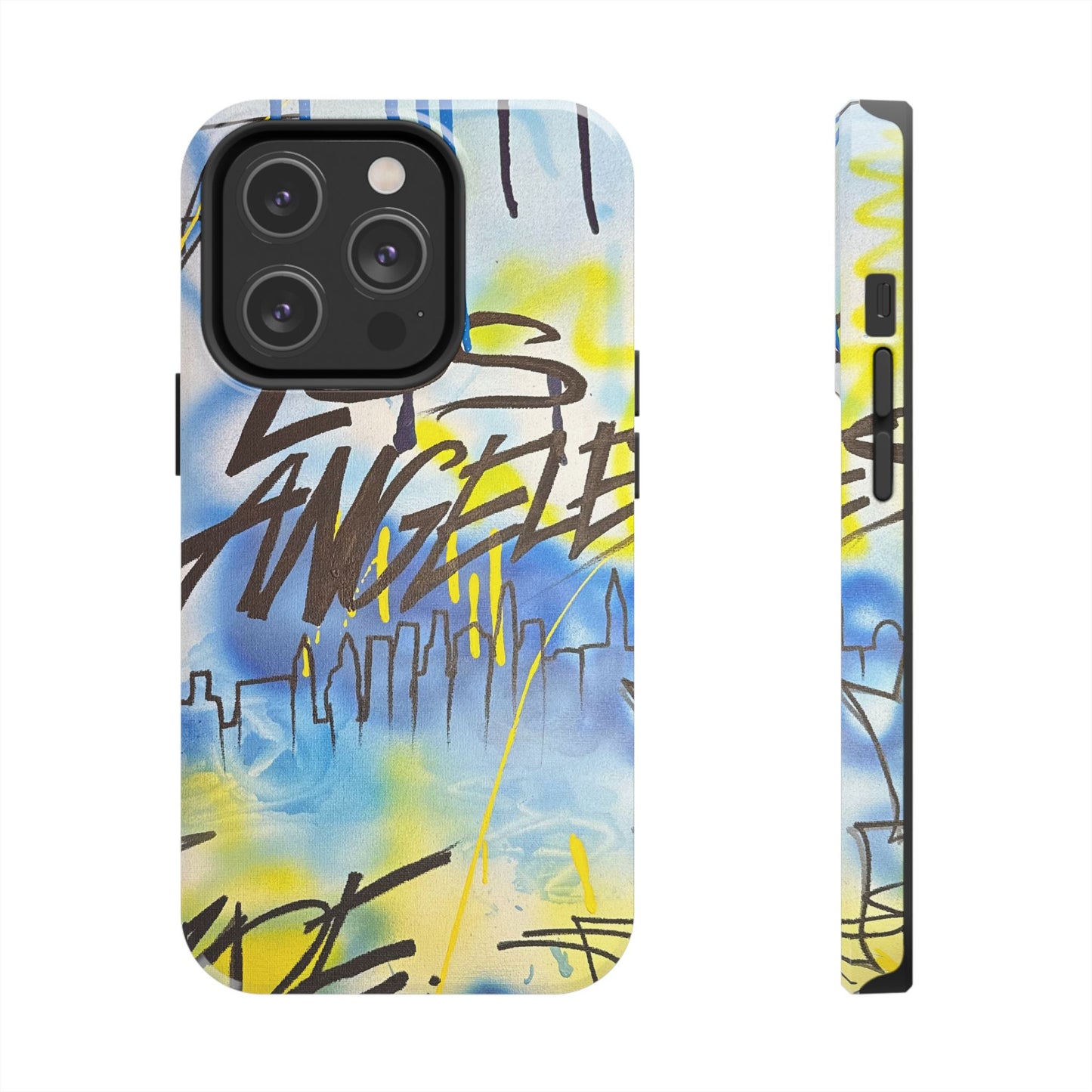 "los angeles" airbrush iPhone case