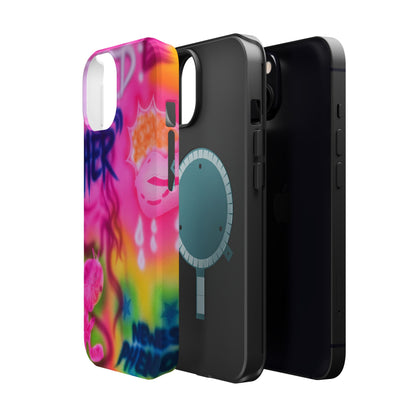 MagSafe "wanted" airbrush iPhone case