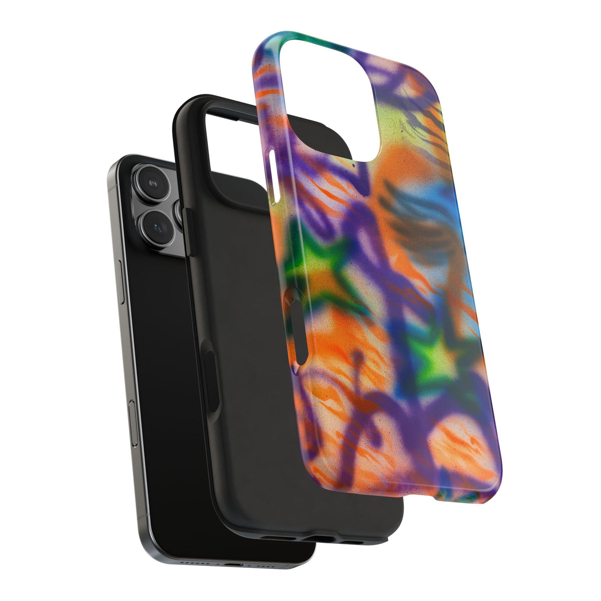 "streetwear angel" airbrush iPhone case