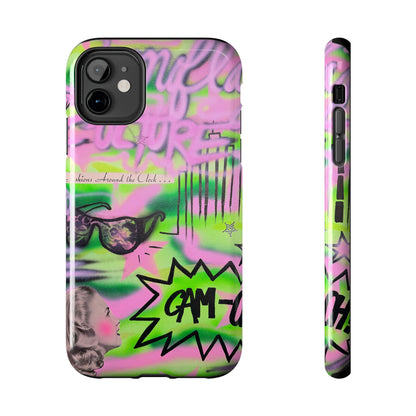 "green camo" airbrush iPhone case