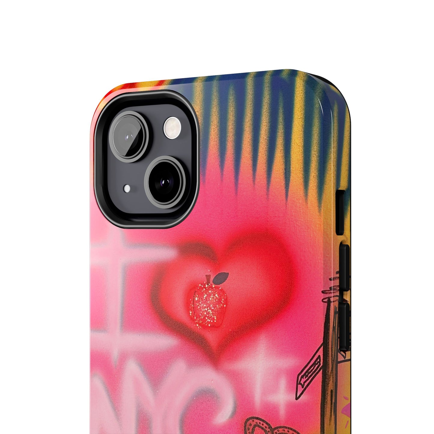 "in the city" airbrush iPhone case
