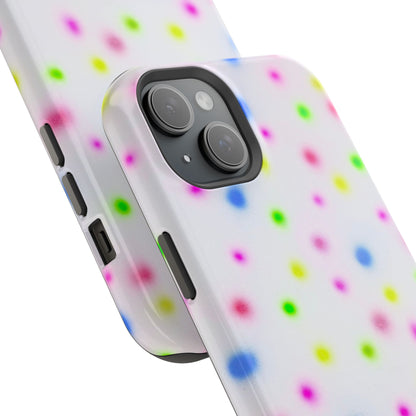 MagSafe "birthday cake polka dot" airbrush iPhone case