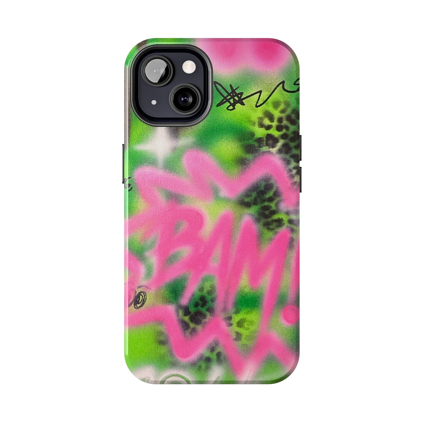 "BAM! pt. 2" airbrush iPhone case