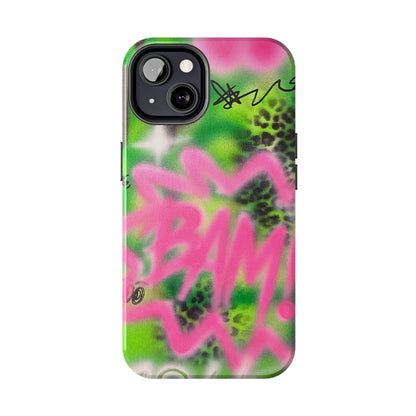 "BAM! pt. 2" airbrush iPhone case