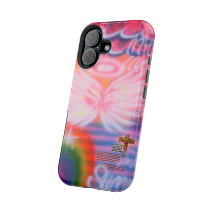 MagSafe "summer bliss" airbrush iPhone case