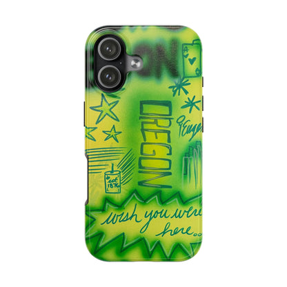 "oregon" airbrush iPhone case