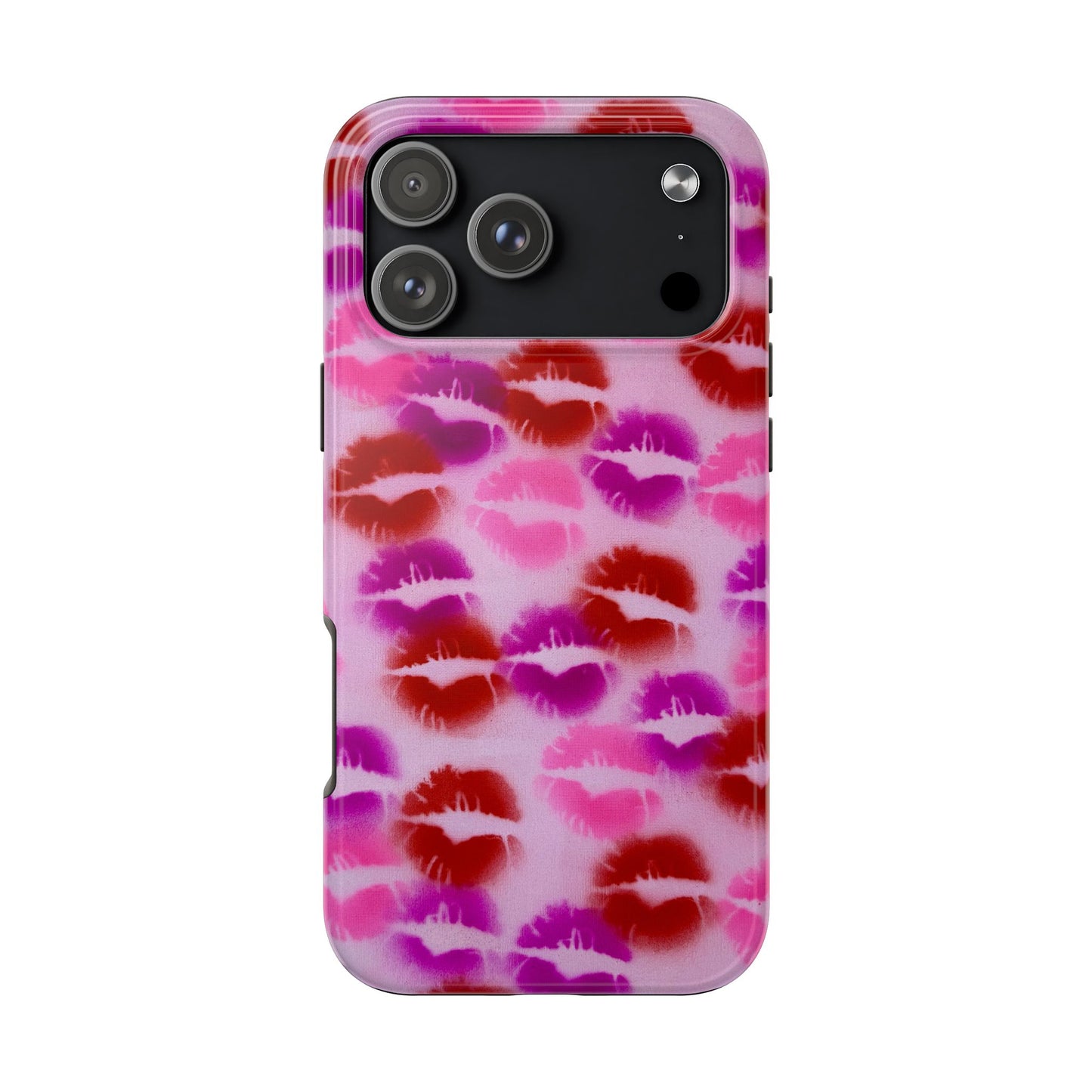 "mwah" airbrush iPhone case