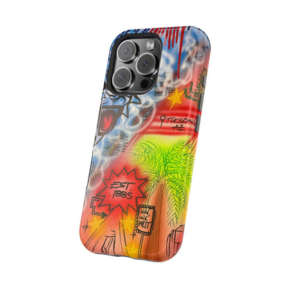 MagSafe Airbrush iPhone-Hülle „Tucson, AZ“