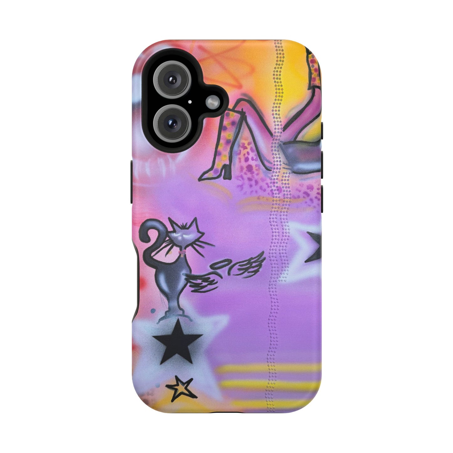 MagSafe @mayacain airbrush iPhone case