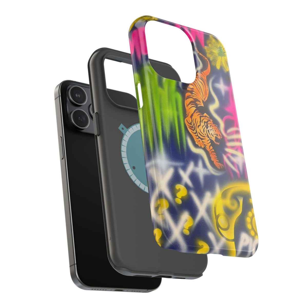MagSafe "Mega Luv" Airbrush iPhone-Hülle