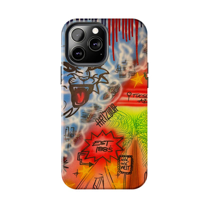 "tucson, arizona pt. 2" airbrush iPhone case