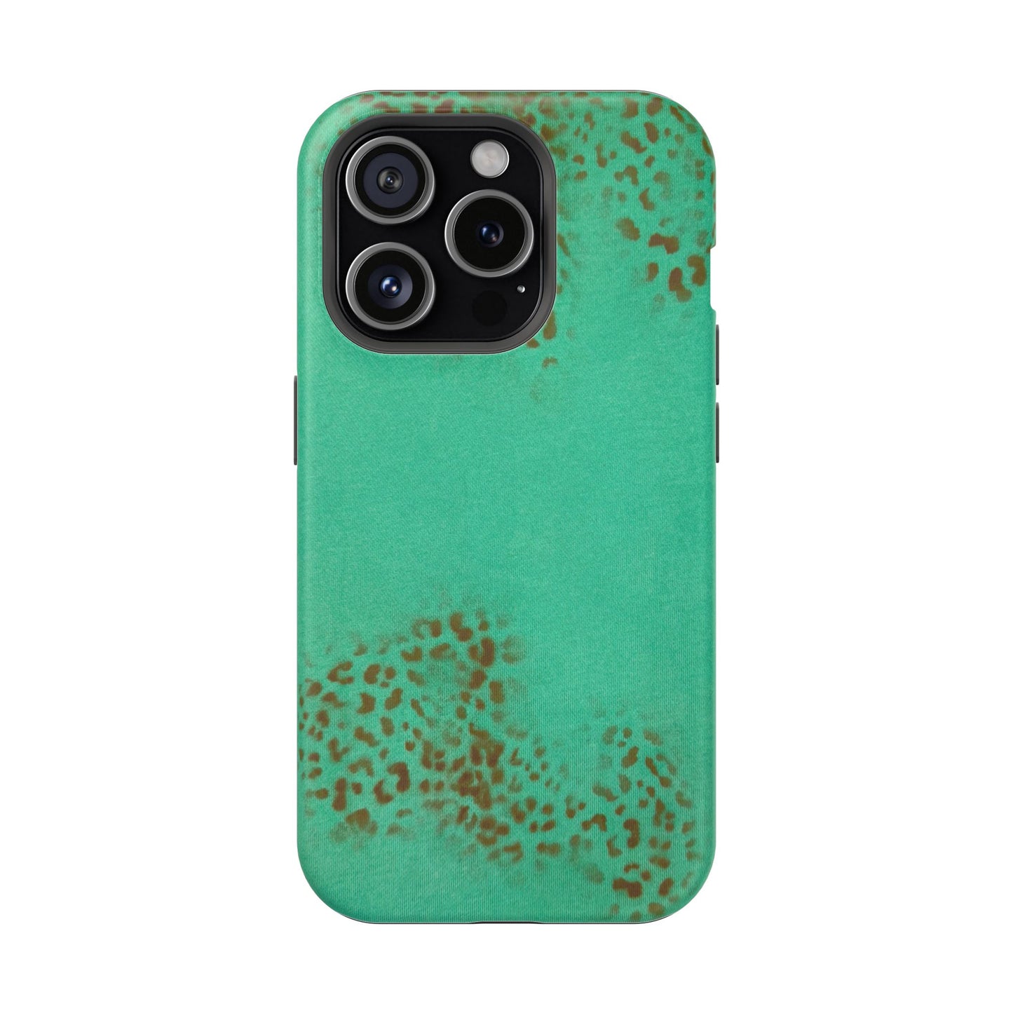 MagSafe „Teal Cheetah“ Airbrush iPhone Hülle