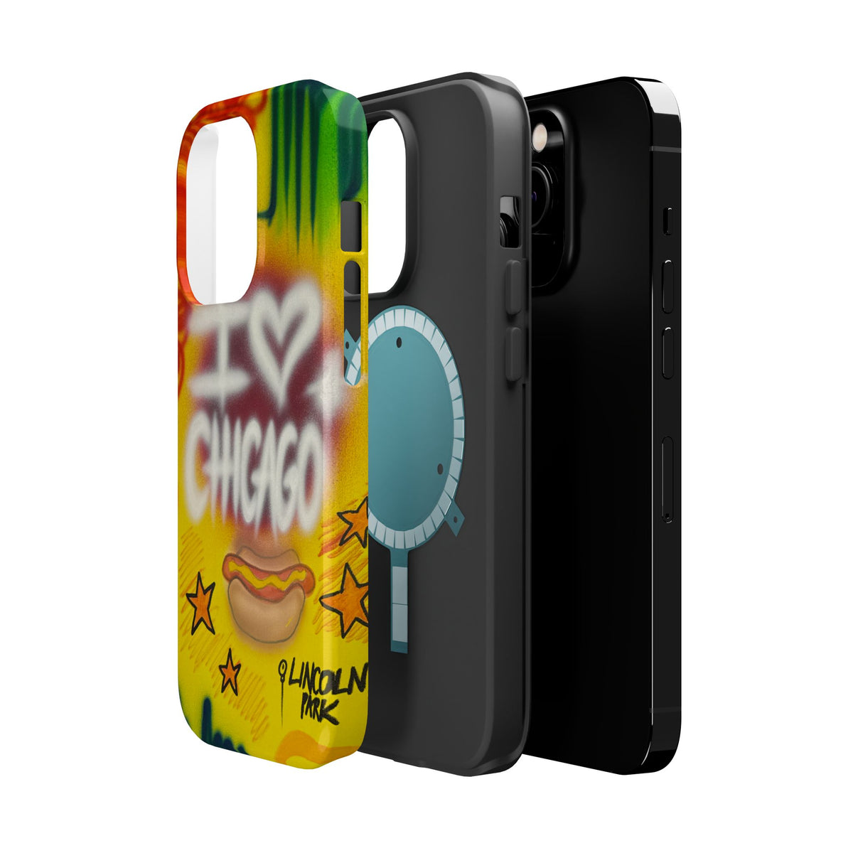 MagSafe "chicago" airbrush iPhone case
