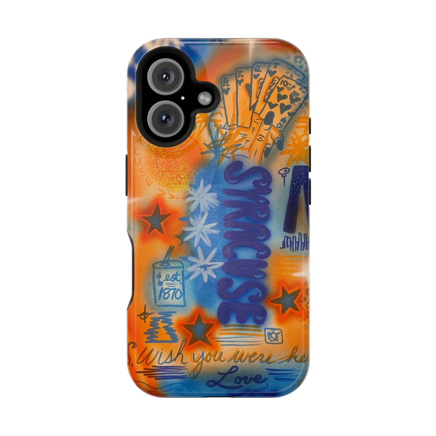 MagSafe „Syracuse“ Airbrush iPhone Hülle