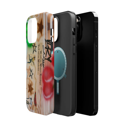 MagSafe "very cherry" airbrush iPhone case