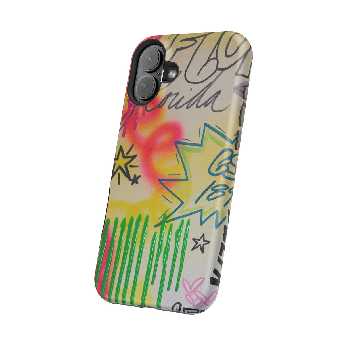 MagSafe "ferocious florida" airbrush iPhone case