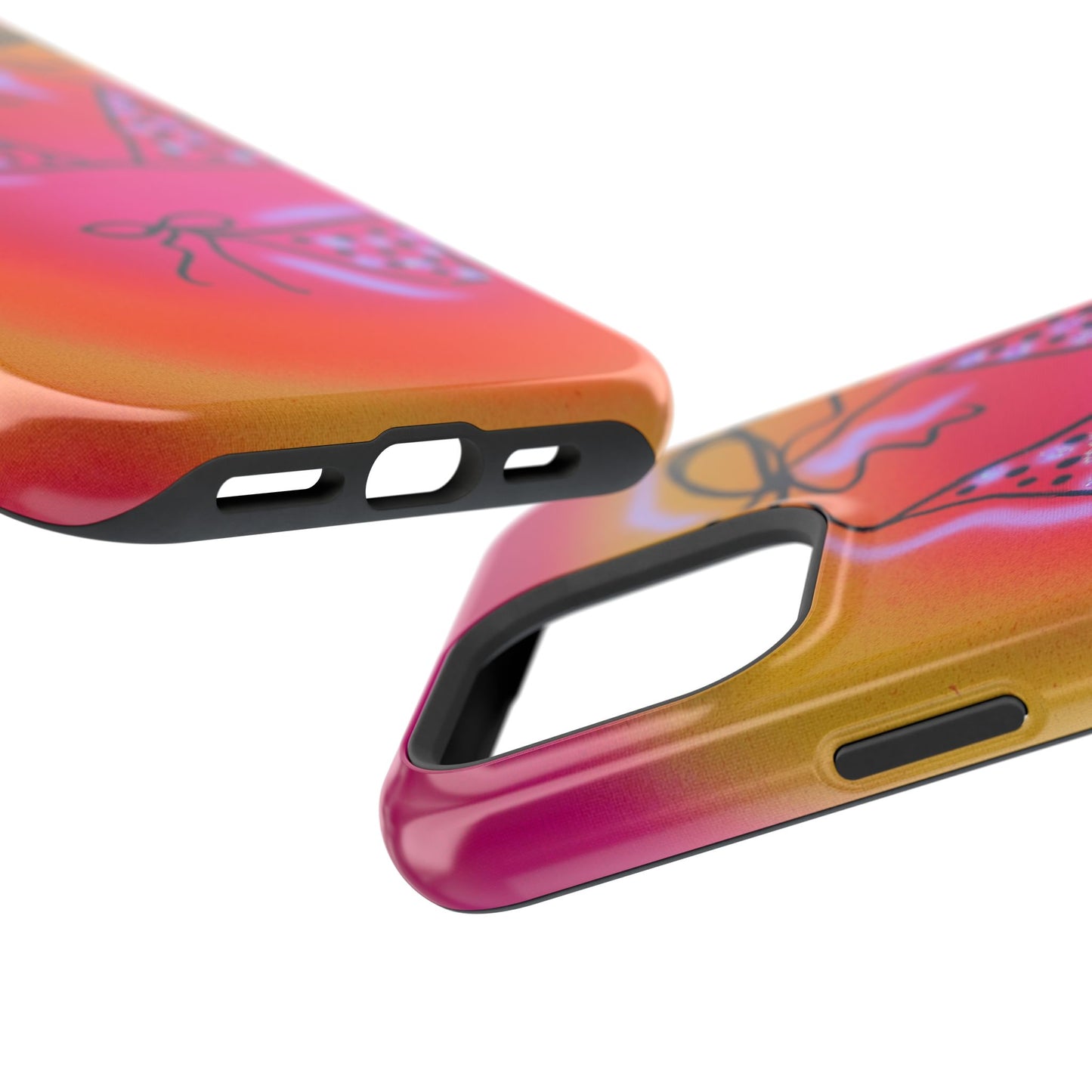 MagSafe "glitter bikini" airbrush iPhone case