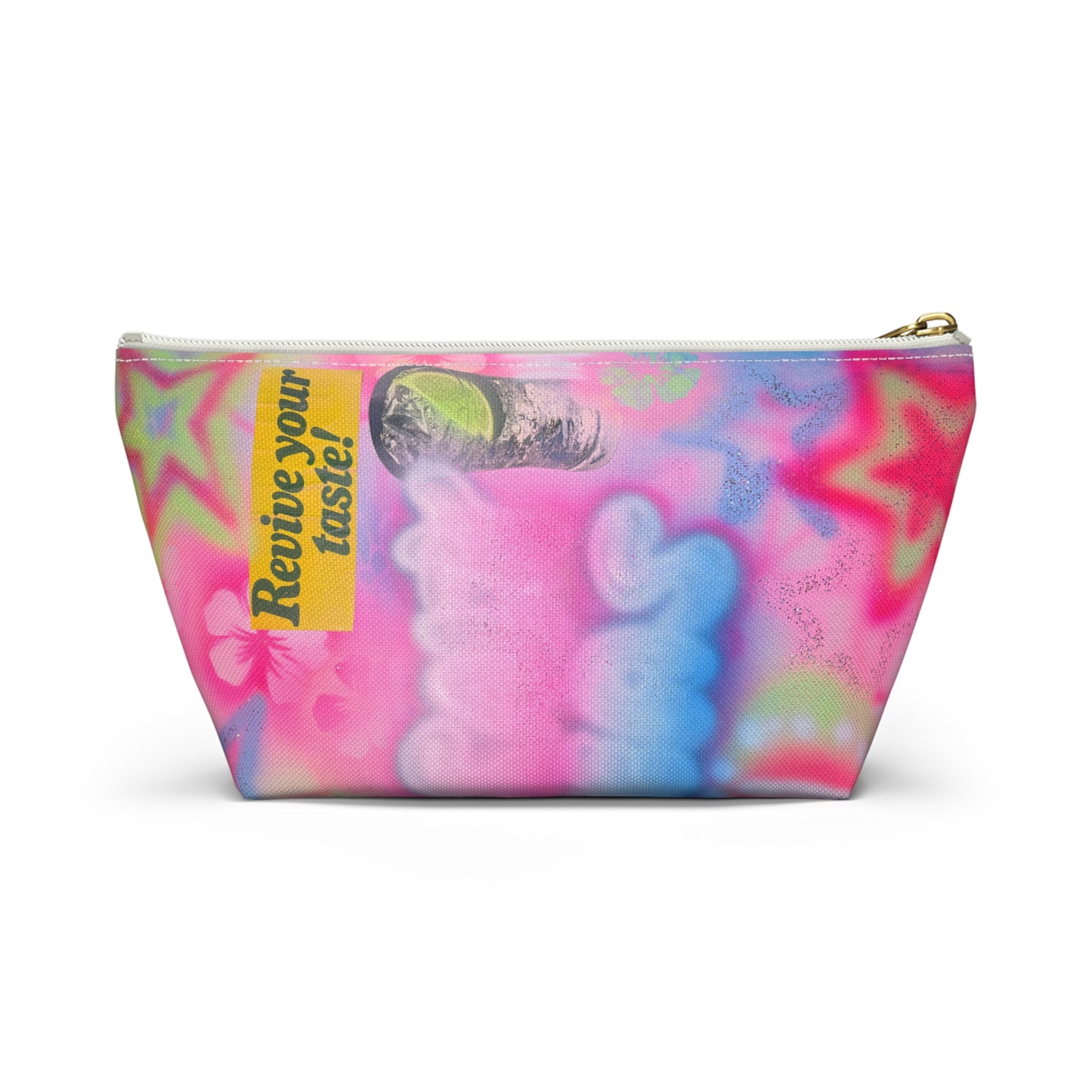 "salty seas" airbrush makeup pouch