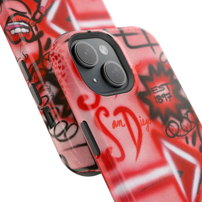 MagSafe "San Diego" Airbrush iPhone-Hülle